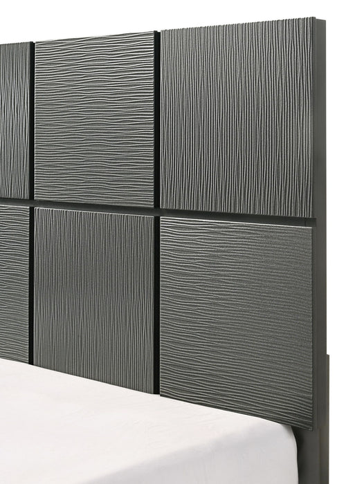 Denker - Full Bed - Gun Metal