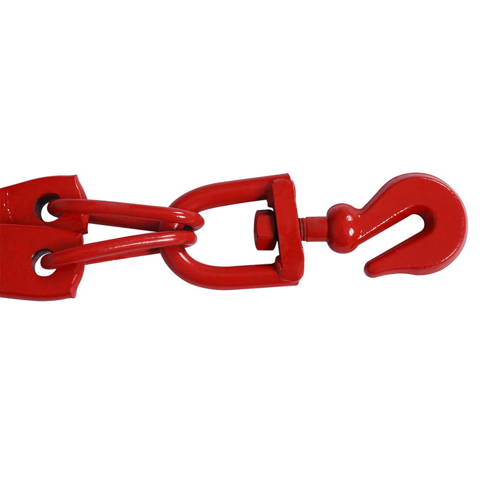 Heavy Duty Log Lifting Tongs Grapple Timber Claw - Red
