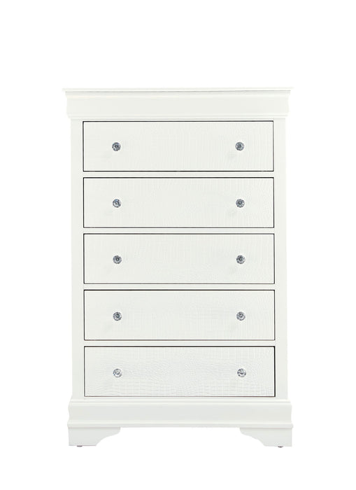 Pompei - Chest - Metallic White