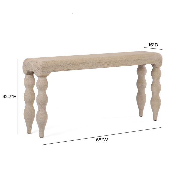 Vicky - Console Table - Natural