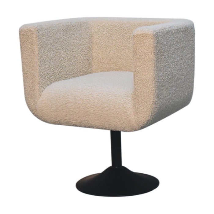 Swivel Chair - Cream