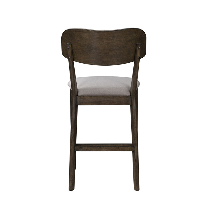 Rex - Open Back Counter Chair (Set of 2) - Brown