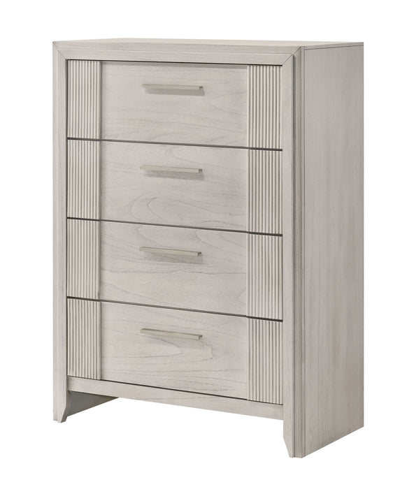 Carlton - Chest - White Mist