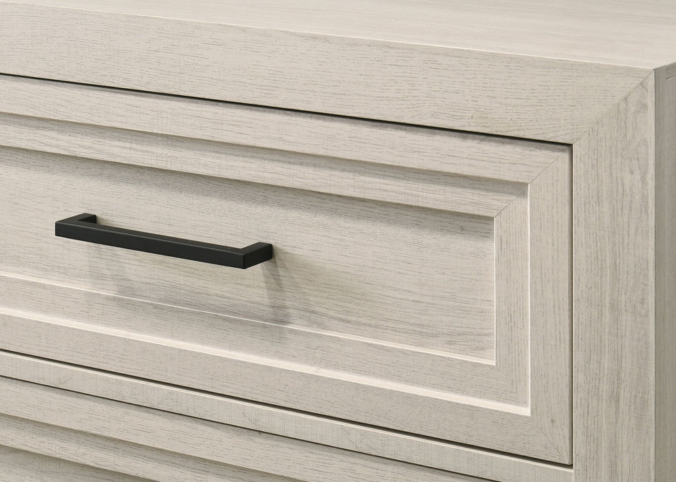 Lorraine - Dresser & Mirror - Antique White