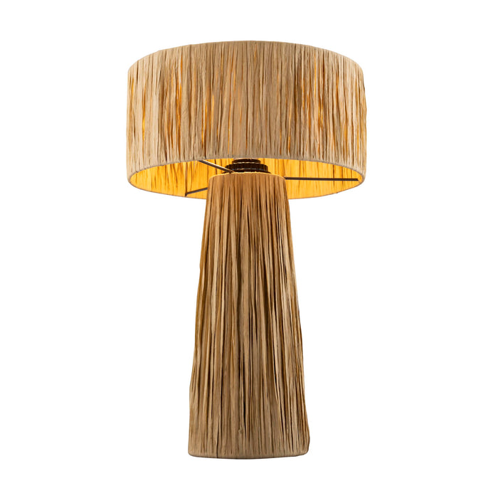 Shelby - Rafia Table Lamp