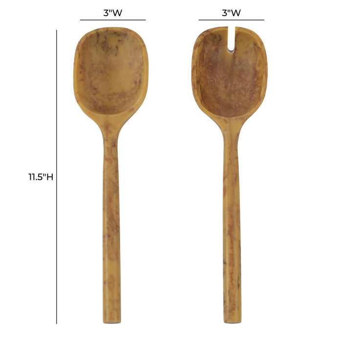 Mera - Resin Serving Spoons (Set of 2)