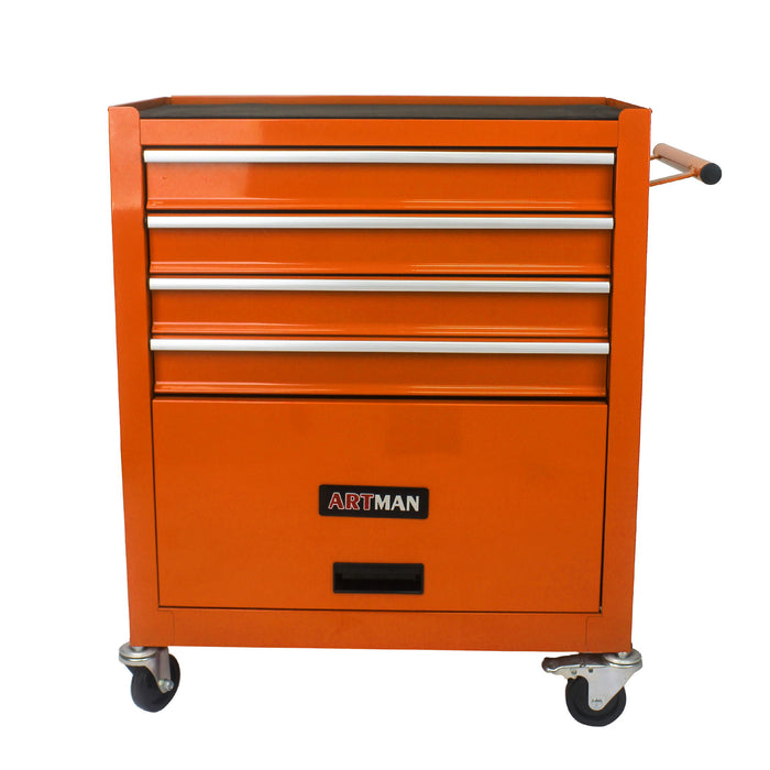 4 Drawers Multifunctional Tool Cart With Wheels