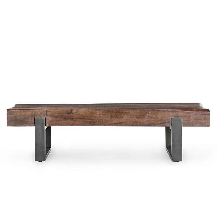 Duarte - Solid Wood Bench - Reclaimed Brown
