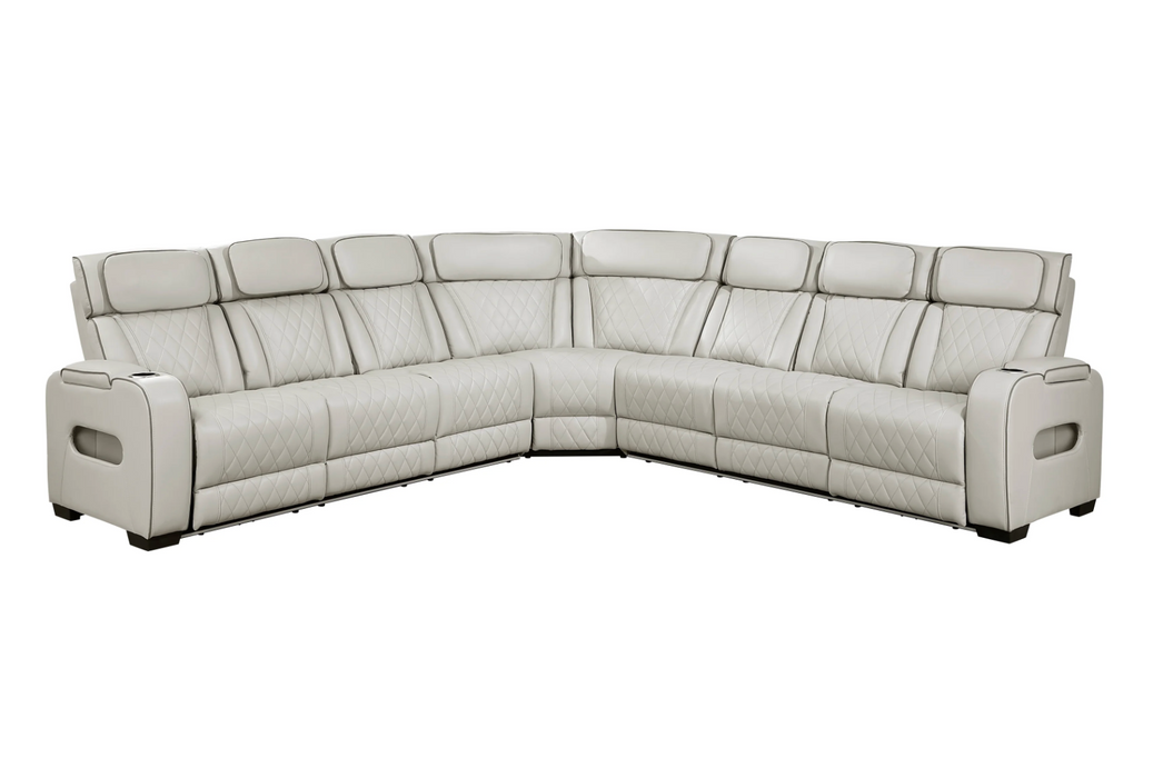 Fairway 3-Piece Power Reclining Sectional - No Side Console