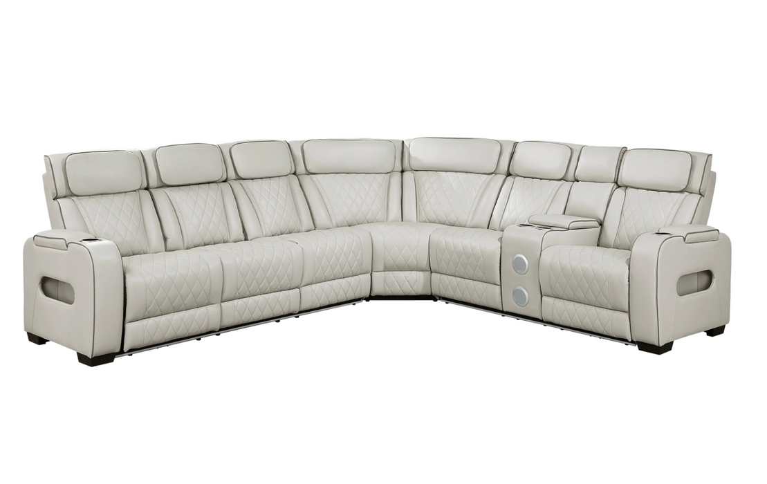 Fairway 3-Piece Power Reclining Sectional - Right Side Console