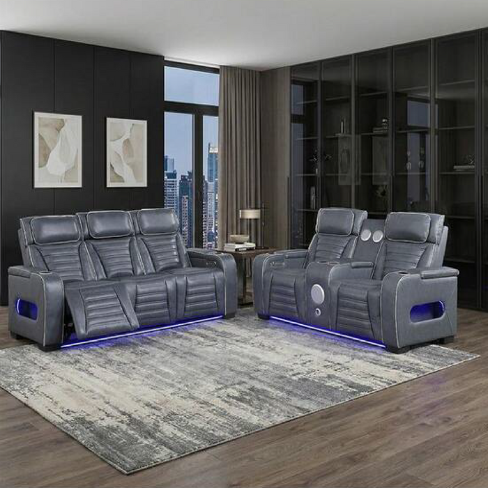 2 PC Recliner Sofa & Loveseat