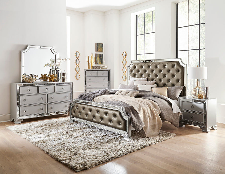 Muebles de dormitorio de madera Acabado gris Cómoda de 1 pieza con 6 c —  Brother's Outlet