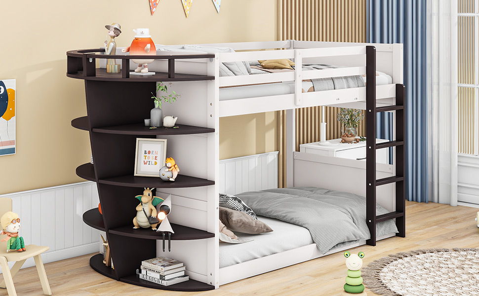 Literas para niños con dos camas individuales sobre dos camas individu —  Brother's Outlet