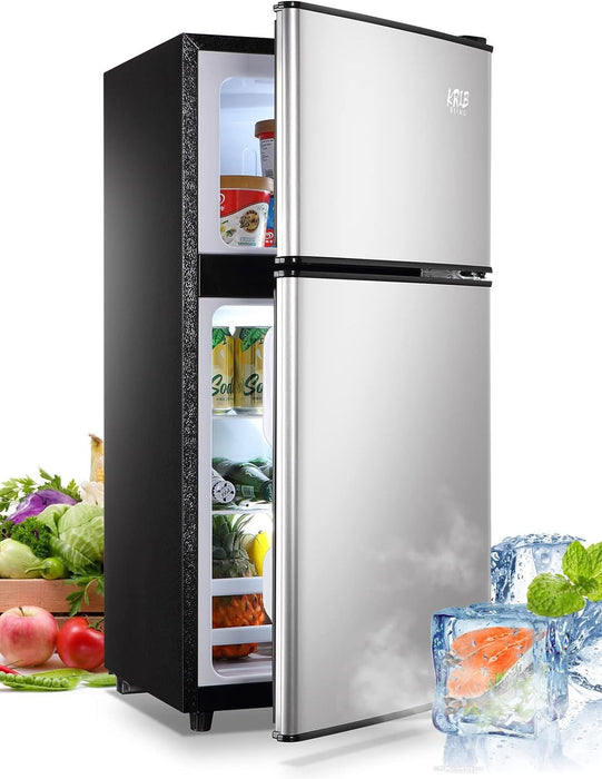 35CuFt Compact Refrigerator Mini Fridge With Freezer, Small Refrigerat —  Brother's Outlet