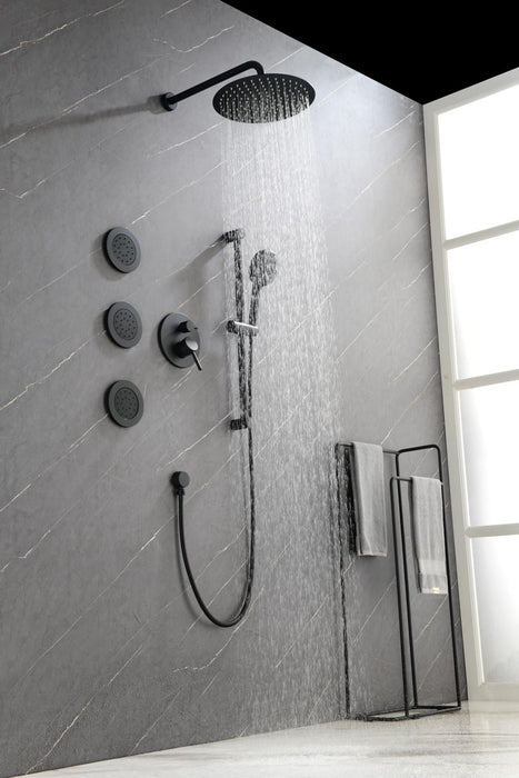 Sistema de ducha con cabezal de ducha, ducha de mano, barra deslizante —  Brother's Outlet