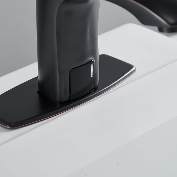 Grifo de sensor automático de latón, grifo automático de sensor infrarrojo  solo con manguera para baño fregadero de cocina