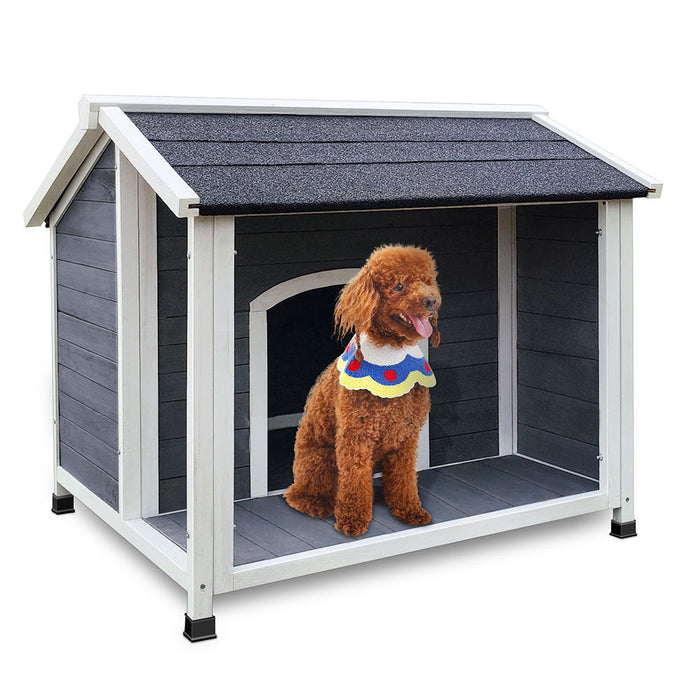 Casa para perros de madera al aire libre, jaula para perros impermeabl —  Brother's Outlet