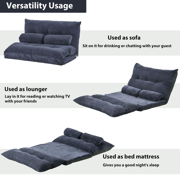 Orisfur. Sofá futón plegable ajustable Lazy Sofa, sofá para videojuego —  Brother's Outlet